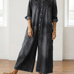 Women's Cotton Denim Jumpsuit, photo 7