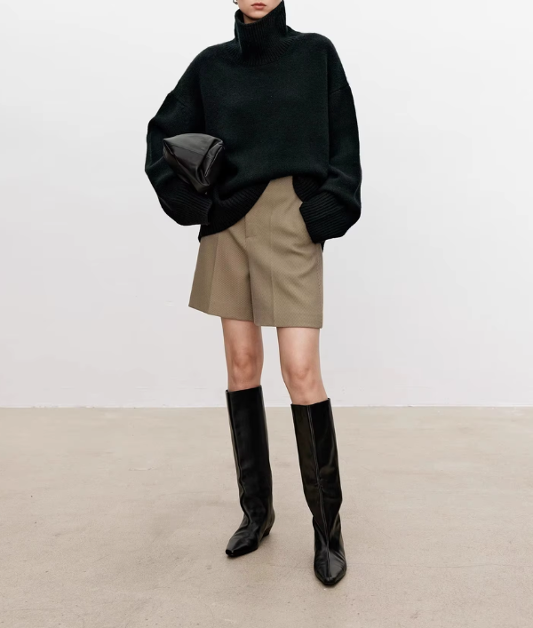 Anneliese Cable-Knit Turtleneck Sweater, photo 13