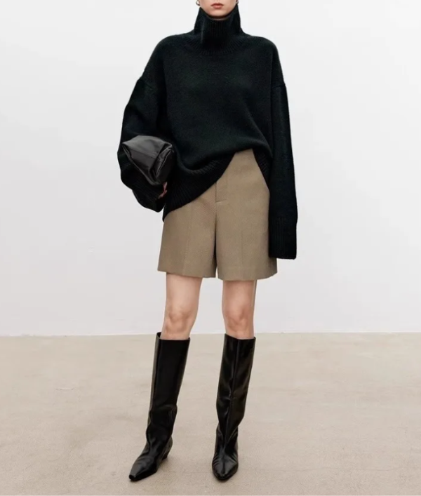Anneliese Cable-Knit Turtleneck Sweater, photo 11
