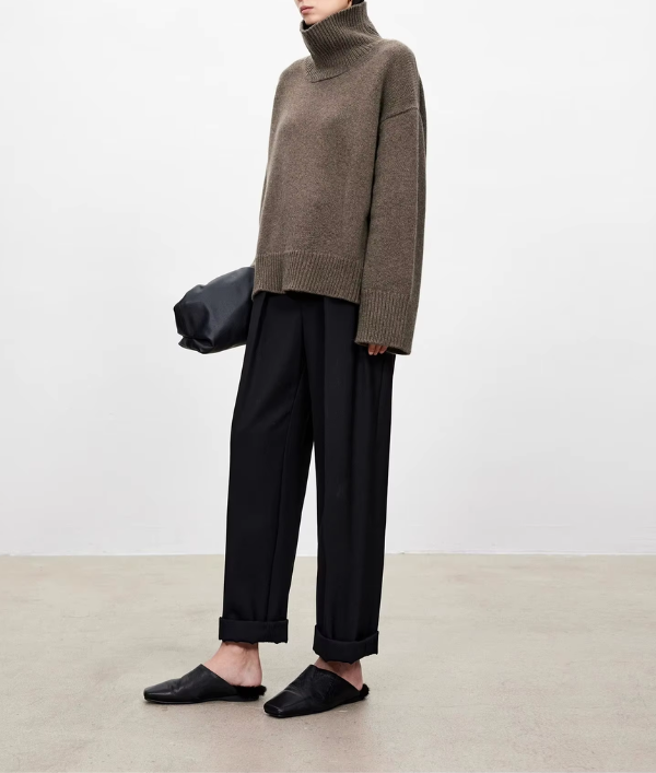 Anneliese Cable-Knit Turtleneck Sweater, photo 16