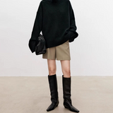 Anneliese Cable-Knit Turtleneck Sweater, photo 14