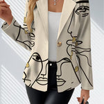 Women's Line Art Blazer, photo 3