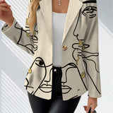 Women's Line Art Blazer, photo 3