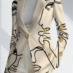 Women's Line Art Blazer, photo 4