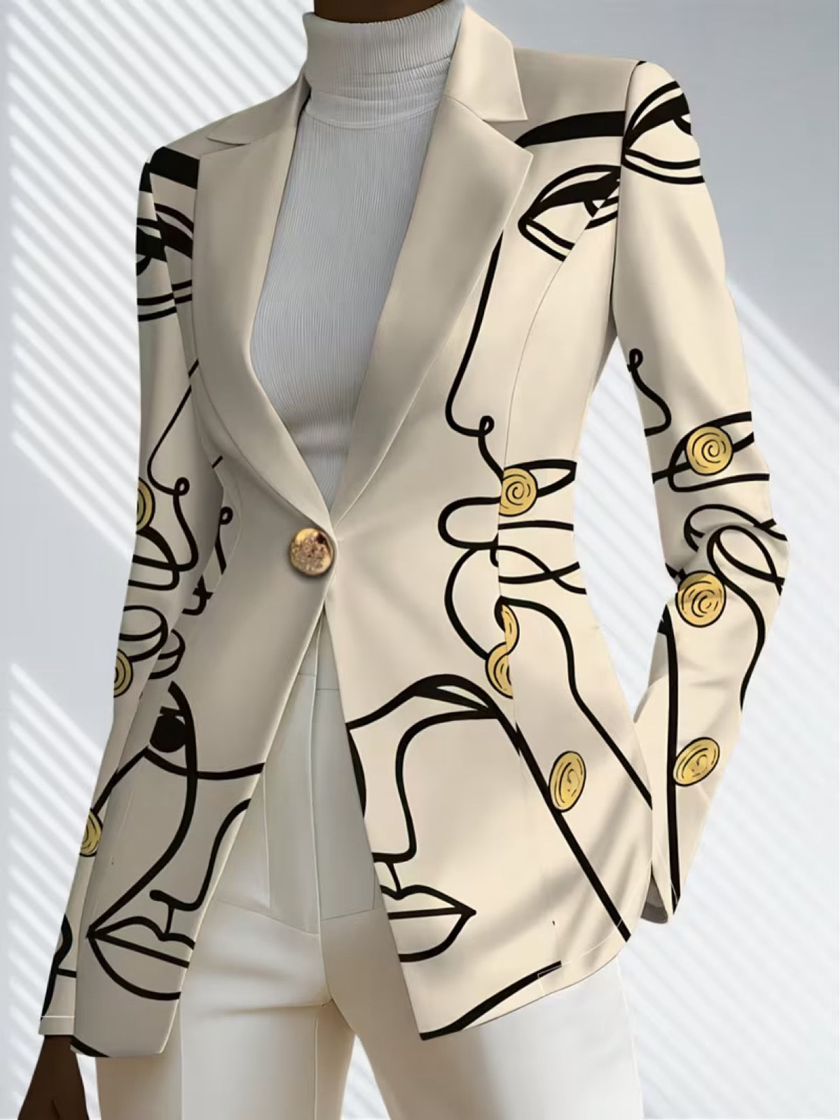 Women's Line Art Blazer, photo 4