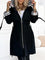 Natalie Trenchcoat Jacket in Black