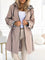 Natalie Trenchcoat Jacket in Beige