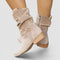 Women's Slouchy Western Boots in Beige