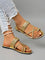 Venus Sandals in Gold