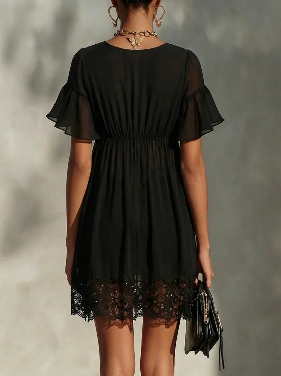 Women's Black Mini Dress, photo 3