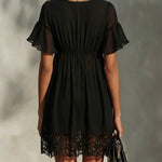 Women's Black Mini Dress, photo 3