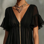 Women's Black Mini Dress, photo 2