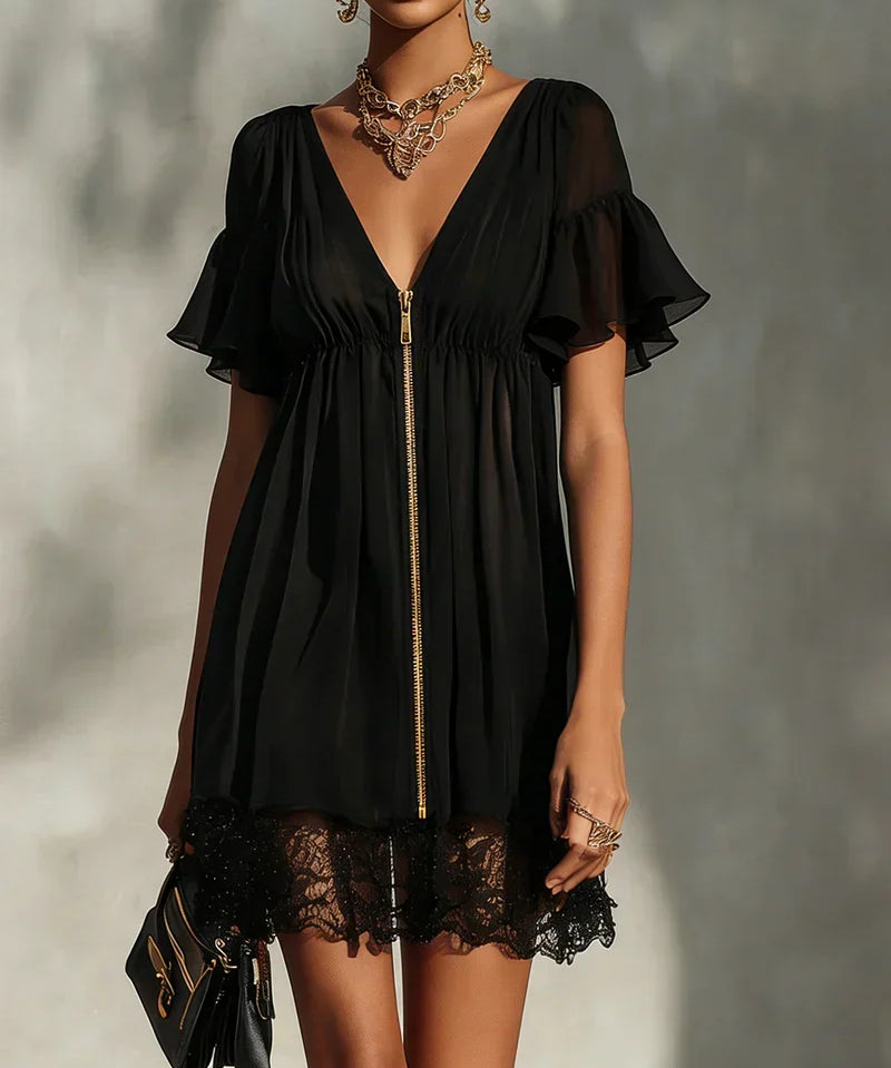 Women's Black Mini Dress