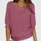 Women's Effortless Knit Sweater in Pink