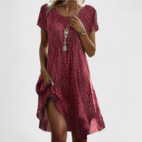 Women's Glamorous Dress in Red
