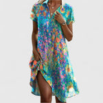 Women's Glamorous Dress in Multicolor