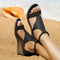 Solene Comfort Sandals in Black