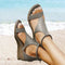Solene Comfort Sandals in Gray