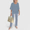 Marzyelle Elegant Set in Navy Blue