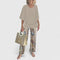 Marzyelle Elegant Set in Khaki