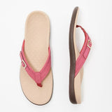 Daryl Comfort Sandals in Red