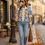 Women's Garden Floral Zip Cardigan, photo 2
