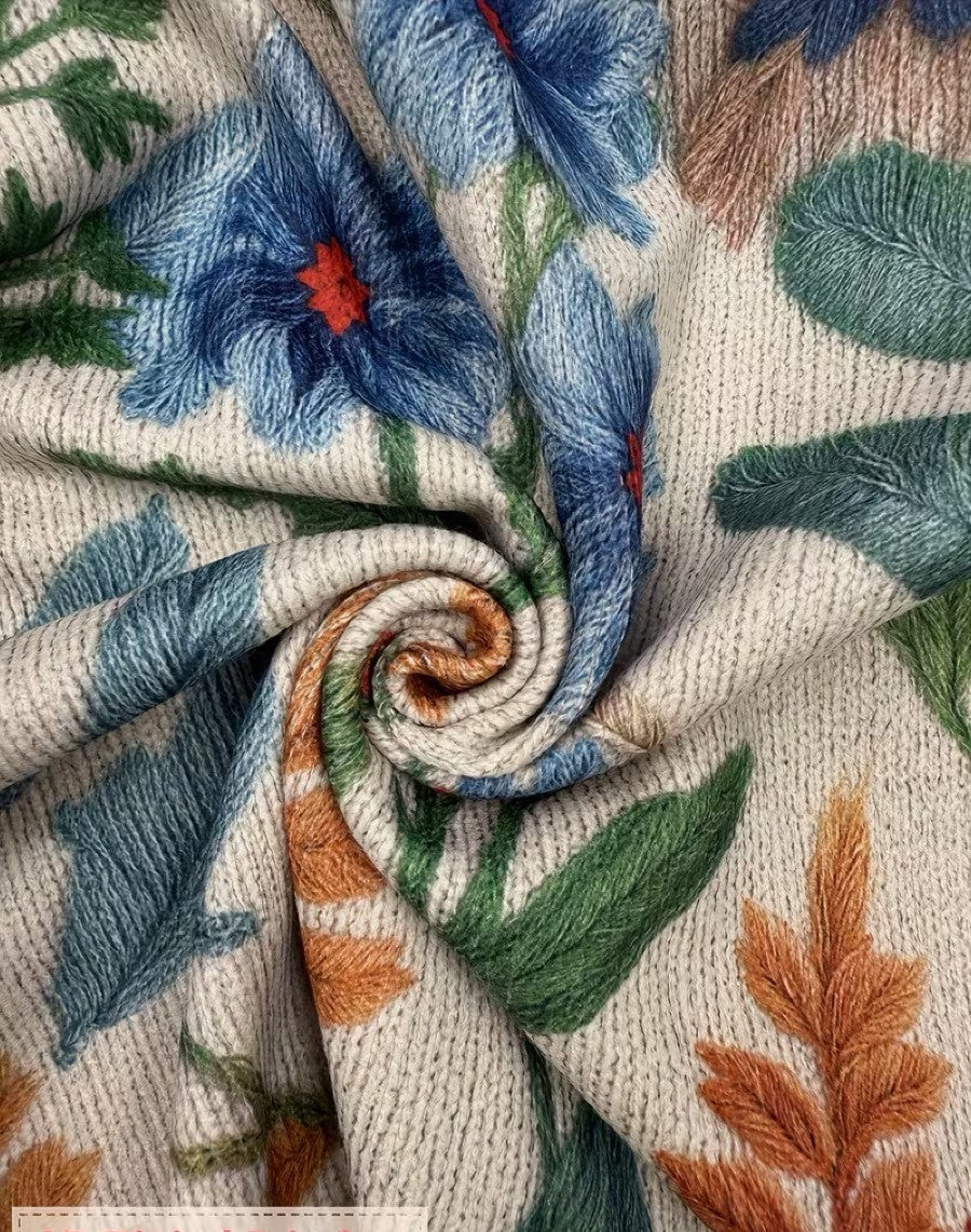 Women's Garden Floral Zip Cardigan, photo 4