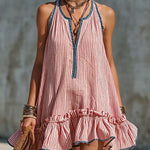 Women's Sleeveless Striped Mini Dress, photo 11