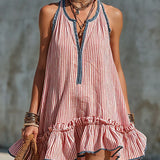 Women's Sleeveless Striped Mini Dress, photo 11