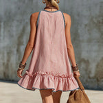 Women's Sleeveless Striped Mini Dress, photo 10