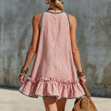 Women's Sleeveless Striped Mini Dress, photo 10