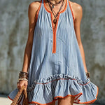 Women's Sleeveless Striped Mini Dress, photo 5