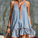 Women's Sleeveless Striped Mini Dress, photo 5