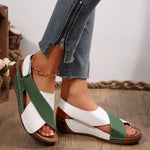 Girons Comfortable and Lightweight Sandals in Green