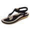 Eva Comfort Sandals in Black