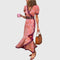 Sydney Elegant Maxi Dress in Pink