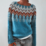 Evelyn Vintage-Inspired Island Sweater