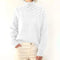Women's Warm Turtleneck Sweater in White